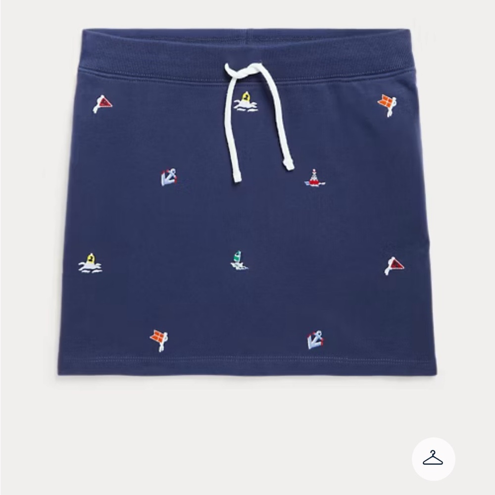 Nautical Fleece Skirt